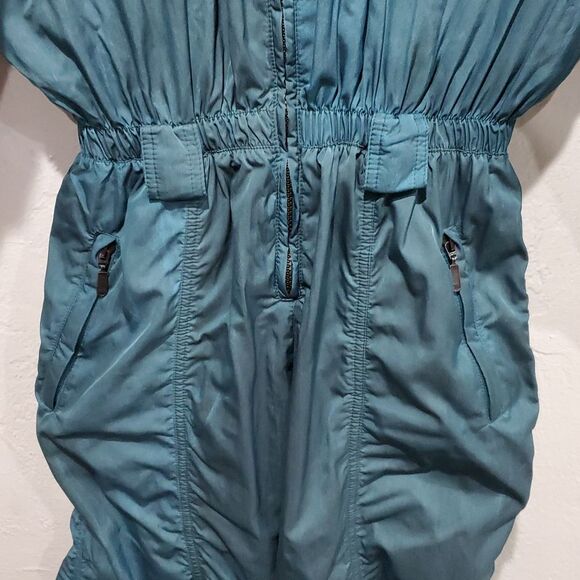 Vintage Silvy Teal and Purple Retro Style Winterbraid Ski Suit Made In Italy - Picture 7 of 15